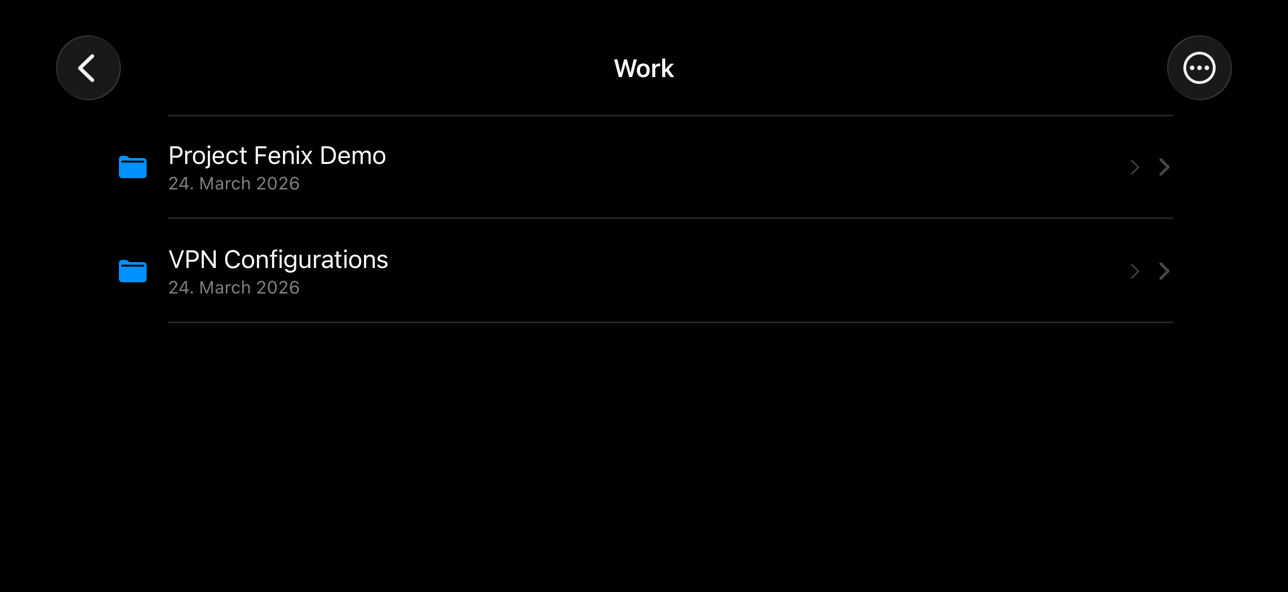 MyCryptFS for iOS — screenshot 9